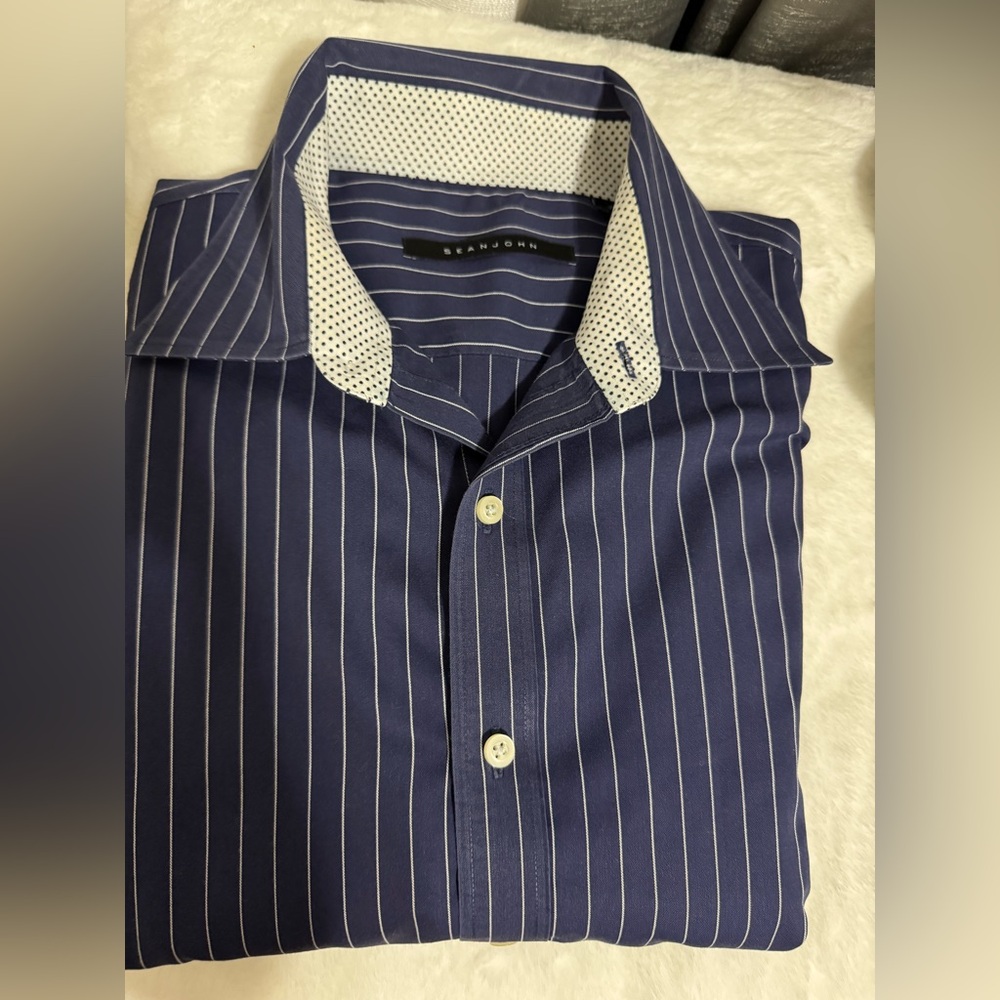 Sean John Men’s Long Sleeve Dress Shirt